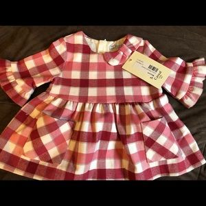 NWT: Mayoral Lucy Flannel Dress